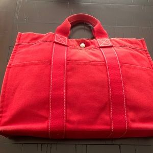 Hermes Canvas Tote